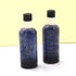 Matched Pairs Natural Lapis ,Black Onyx Joined Smooth Bottle Shape Loose Gemstone  26mmx8mm BG042