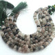 1 Long Strand Shaded Green Rutile faceted Rondelles  -Round Beads 8mm 8 Inches BR123 - Tucson Beads