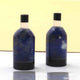 Matched Pairs Natural Lapis ,Black Onyx Joined Smooth Bottle Shape Loose Gemstone  26mmx10mm BG046 - Tucson Beads