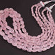 840 Ct. 3 Strands Of Genuine Morganite Necklace - Faceted Oval Beads - Rare & Natural Morganite Necklace - Stunning Elegant Necklace - SPB0149 - Tucson Beads