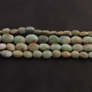1 Long Strand Bio Chrysoprase  Faceted Briolettes -Oval Shape  Briolettes  8mmx6mm-13mmx10mm  13.5 Inches BR174 - Tucson Beads