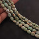 1 Long Strand Bio Chrysoprase  Faceted Briolettes -Oval Shape  Briolettes  8mmx6mm-13mmx10mm  13.5 Inches BR174 - Tucson Beads