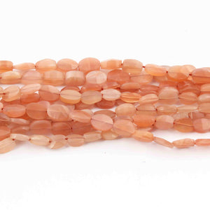 4 Strands Sun Stone Faceted Rondelles- Finest Quality Rondelles Beads 7-5mm 13.5 inch strand RB090 - Tucson Beads