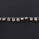 1 Strand Golden Rutile  Faceted  Briolettes -Pear  Shape Briolettes - 12mmx 8mm 9 inch BR413 - Tucson Beads