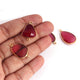 5 Pcs Pink Gemstone 24k Gold Plated Oval Connector/ Pendant---Pink Faceted connector Pc774 - Tucson Beads