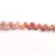 1 Strand Strawberry Quartz & Hessonite Heart shape Briolettes - Heart Beads 8mmx8mm-9mmX9mm 11 Inches BR154 - Tucson Beads