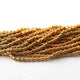 5 Strands 24k Gold Plated Copper Tube Beads, Roll Beads,  Jewelry Making Tools, 5mmx3mm, 8 Inches, gpc959 - Tucson Beads