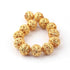 12 Pcs Gold Plated Designer Copper Round,Casting Copper Balls,Jewelry Making Supplies 13mmx15mm  GPC342