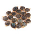 10 Pcs Labradorite Faceted Assorted Shape 24k Gold Plated Connector - Labradorite Assorted 26mmx15mm-22mmx15mm PC766