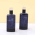 Matched Pairs Natural Lapis ,Black Onyx Joined Smooth Bottle Shape Loose Gemstone  26mmx10mm BG037