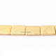 1 Strand Gold Plated Designer Copper Rectangle Scratch Bar Shape Beads,Jewelry Making 20mmx23 8 inches BulkLot GPC248 - Tucson Beads