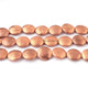 1 Strand Rose Gold Plated Copper Coin Beads, Round Beads, Jewelry Making Tools, 15mm 9 Inches, GPC029 - Tucson Beads