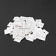 50 Pcs Silver Plated Designer Square Shape,Casting Copper,Jewelry Making Supplies 12mm  GPC348 - Tucson Beads