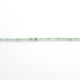 5 Strands Green Strawberry Gemstone Balls, Semiprecious Faceted beads 13 Inches-3mm RB0094 - Tucson Beads