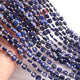 1  Long Strand Lapis Lazuli  Faceted Briolettes - Cushion Shape Briolettes  7mm -14 Inches BR02656 - Tucson Beads