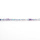 5 Strands Blue Fluorite Gemstone Balls, Semiprecious beads - Faceted Gemstone Jewelry  13 Inches -3mm RB0067 - Tucson Beads