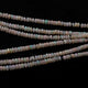 1 Strand Long 100% Natural And Genuine Rare Ethiopian Welo Opal  Faceted Rondelles - 3.5mm 17 Inch BRU026 - Tucson Beads