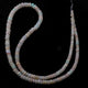 1 Strand Long 100% Natural And Genuine Rare Ethiopian Welo Opal  Faceted Rondelles - 3mm-6mm 16  Inch BRU039 - Tucson Beads