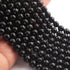 1 Strand Black Onyx Faceted Ball Beads Gemstone Ball Beads 8mm 9 Inches BR1731