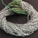 1  Long Strand Green Amethyst Faceted Briolettes - Cushion Shape Briolettes  6mm-7mm -14 Inches BR02662 - Tucson Beads