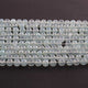 1 Strands AAA Quality Aqua Chalcedony Smooth Round Briolettes - Plain Round Ball Beads 6mm-7mm 8.5 Inches BR3488 - Tucson Beads
