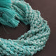 1  Long Strand Amazonite Faceted Briolettes - Cushion Shape Briolettes  7mm -14 Inches BR02652 - Tucson Beads