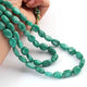 370 Carats 2 Strands Of Precious Genuine Natural  Emerald Necklace - Smooth oval  Beads - Rare & Natural Emerald Necklace - Stunning Elegant Necklace SPB0168 - Tucson Beads