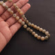 1 Long Strand Excellent Quality Cat's Eye Faceted Round ball beads - Cat's Eye Roundles Beads 7mm 15 Inch BR2259 - Tucson Beads