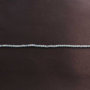 5 Strands Aquamarine  Gemstone Balls, Semiprecious beads Faceted Gemstone Jewelry 3mm - 13 .Inches RB0023 - Tucson Beads
