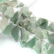 1 Strand Green Strawberry Quartz  Faceted Briolettes - Assorted Shape Briolettes , Jewelry Making Supplies -19mmx10mm-35mmx25mm 12 Inches BR01917 - Tucson Beads