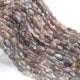 1  Long Strand Labradorite Faceted Briolettes - Oval Shape Briolettes - 7mmx6mm - 13mmx8mm -13 Inches BR01916 - Tucson Beads