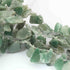 1 Strand Green Strawberry Quartz  Faceted Briolettes - Assorted Shape Briolettes - 16mmx16mm-30mmx16mm 11.5 Inches BR01922