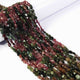 1 Strand Multi Tourmaline Smooth Briolettes  -Oval Shape Briolettes  7mmx5mm -13 Inches BR3014 - Tucson Beads