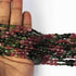 1 Strand Multi Tourmaline Smooth Briolettes  -Oval Shape Briolettes  7mmx5mm -13 Inches BR3014