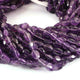 1 Long Strand Amethyst Smooth Briolettes - Oval Shape Briolettes - 7mmx6mm-10mmx8mm - 12.5 Inches BR01923 - Tucson Beads