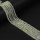 1  Long Strand Silverite  Faceted Rondelles -Round Shape  Rondelles 3mmx5mm 13.5 Inches BR3016 - Tucson Beads