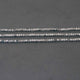 5 Strands White Labradorite Faceted Rondelles - Finest Quality White Labradorite Roundle 3mm 13Inch RB249 - Tucson Beads