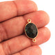 25 Pcs Labradorite 24k Gold Plated Faceted Assorted Shape Pendant-Labradorite Pendant 20mmx14mm-25mmx17mm PC366 - Tucson Beads