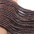 1 Strand Brown Jasper Smooth Heishi Wheel Briolettes - Gemstone Briolettes  - 5mm- 7mm-13 Inches BR01258