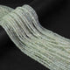 5 Strands  White Rainbow Moonstone Rondelles 3.5mm to 4mm 13.5 inch  RB010 - Tucson Beads