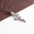 1 Pc Pave Diamond Snake Charm Pendant ,925 Sterling Silver Charm,Pave diamond Finding, 30mmx10mm PDC002