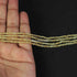 AAA Golden Rutile Micro Faceted 3mm  Beads RB020