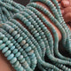1 Strands Amazonite Smooth Rondelles -  Roundel Beads 6mm-10mm - 14 Inches BR02634 - Tucson Beads