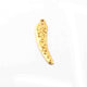 10 Pcs Designer 24k Gold Plated Fancy Charm ,Copper Design Pendant ,Jewelry Making 34mmx7mm GPC484 - Tucson Beads