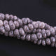 1 Strand Grey Moonstone Silver Coated Faceted Briolettes - Rondelles Beads 9mm-10mm 8 Inches BR1166 - Tucson Beads