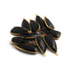 3 Pcs Black Onyx Faceted 925 Sterling Vermeil Dagger Shape Single Bail Pendant 31mmx13mm- SS741 - Tucson Beads