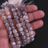 1 Strands Excellent Quality Gray Moonstone Faceted Cube Briolettes - Box Shape Beads 7mm-8mm 8 Inches BR1169