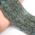 AAA Turquoise Micro Faceted 3mm  Beads - RB0073