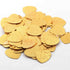 10 Pcs Designer 24k Gold Plated Heart Charm ,Copper Design Pendant ,Jewelry Making 19mmx17mm GPC480