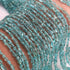 1 Long Strand Apatite  Smooth Briolettes -Oval Shape Briolettes -3mmx3mm-8mmx4mm - 13 Inches BR01386